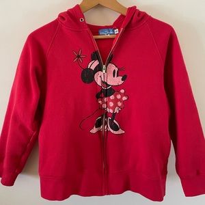 🏰Tokyo Disney Resort Minnie Zip-up Hoodie